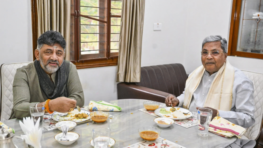 Congress top brass stares at tough test after Siddaramaiah-Shivakumar truce Congress top brass stares at tough test after Siddaramaiah-Shivakumar truce