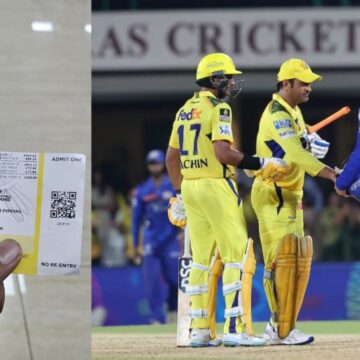 CSK vs MI: தோனியின் என்ட்ரி காண கள்ளச்சந்தையில் ஐபிஎல் டிக்கெட். CSK vs MI: தோனியின் என்ட்ரி காண கள்ளச்சந்தையில் ஐபிஎல் டிக்கெட்.. வசமாக மாட்டிய 11 பேர்!