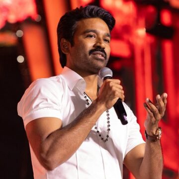 Dhanush turns emotional as child actor’s mother delivers tribute at Idli Kadai pre-release event, watch