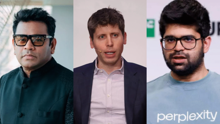 'Don't remove jobs': AR Rahman meets Sam Altman, Aravind Srinivas; flags job loss issues ‘Don’t remove jobs’: AR Rahman meets Sam Altman, Aravind Srinivas; flags job loss issues