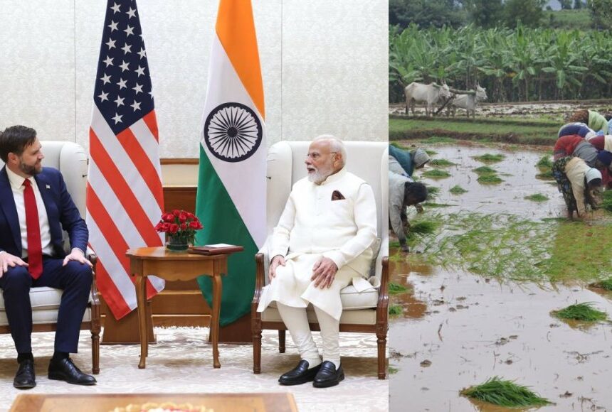 இந்தியா வந்துள்ள அமெரிக்க துணை அதிபர்- மத்திய அரசுக்கு தமிழக விவசாயிகள் முக்கிய கோரிக்கை