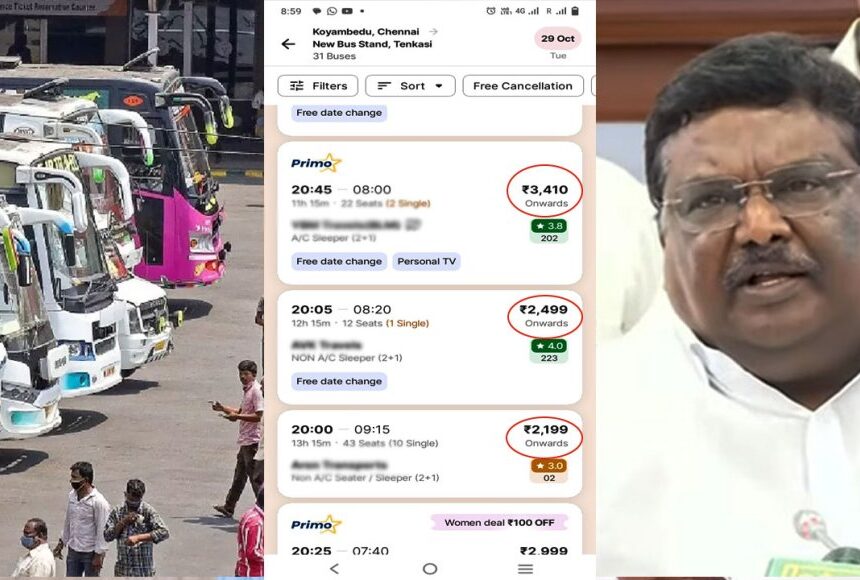 “உங்கள் ஆசையை எல்லாம் அரசாங்கத்தால் செய்து கொடுக்க முடியாது” – கட்டண உயர்வுக்கு அமைச்சர் சொன்ன நச் பதில்…