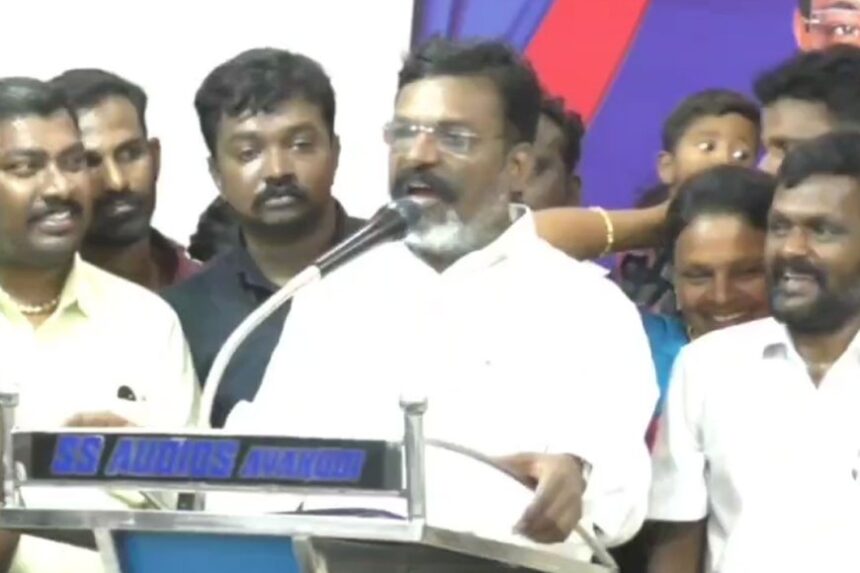 “எனக்கும் முதலமைச்சர் கனவு இருக்கு. “எனக்கும் முதலமைச்சர் கனவு இருக்கு..”- திருமாவளவன் பேச்சு