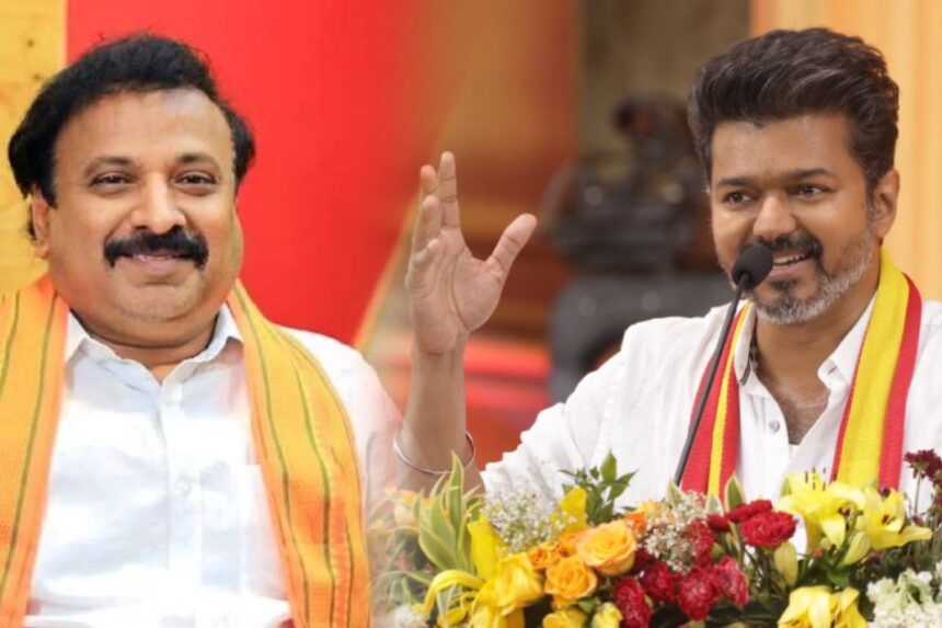 ஒரு நாள் பேச்சிலேயே உங்கள் அரசியல் பல் இளித்துவிட்டது - விஜய்யை சீண்டிய ராம சீனிவாசன் ஒரு நாள் பேச்சிலேயே உங்கள் அரசியல் பல் இளித்துவிட்டது – விஜய்யை சீண்டிய ராம சீனிவாசன்