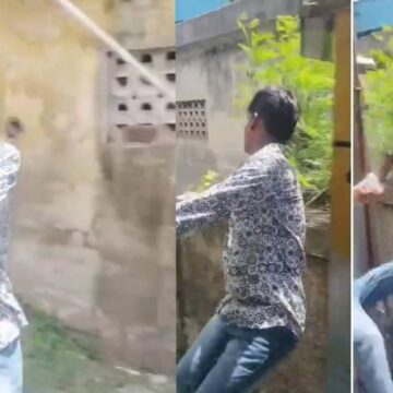 ஓடும் ரயிலில் சாகசம்; மின் கம்பத்தில் மோதி தூக்கியெறியப்பட்ட மாணவன் மருத்துவமனையில் அனுமதி….