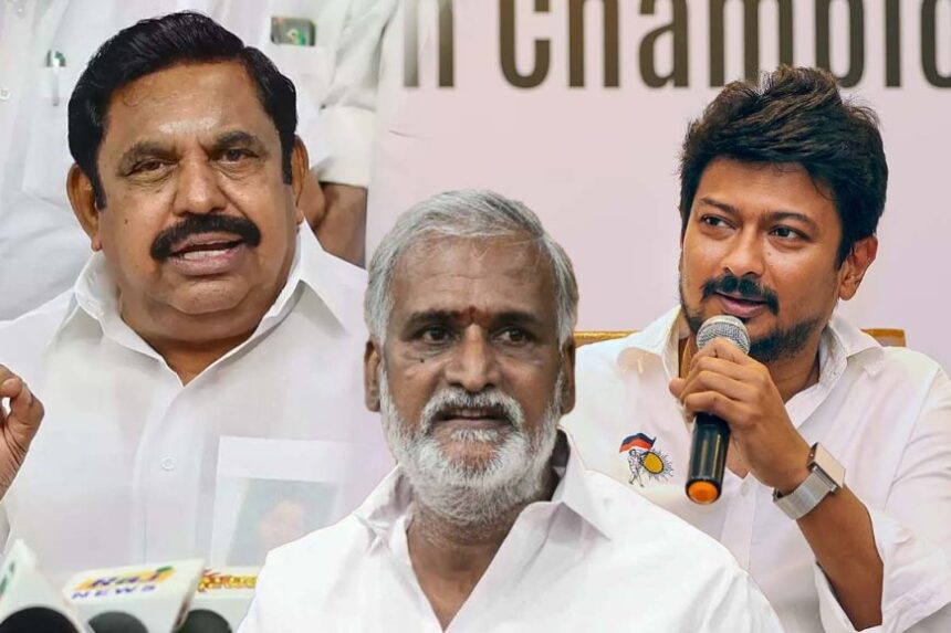 ”டீ வாங்கிக் கொடுக்கும் சேகர்பாபு. ”டீ வாங்கிக் கொடுக்கும் சேகர்பாபு.. முதிர்ச்சியின்மை கொண்ட உதயநிதி” – எடப்பாடி பழனிசாமி காட்டம்!