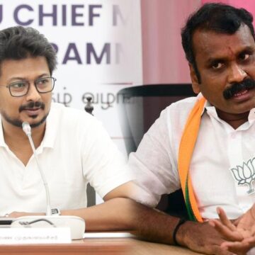 தவறாக பாடப்பட்ட தமிழ்த்தாய் வாழ்த்து: பதவி விலகுவாரா உதயநிதி ஸ்டாலின்..?- எல்.முருகன் கேள்வி