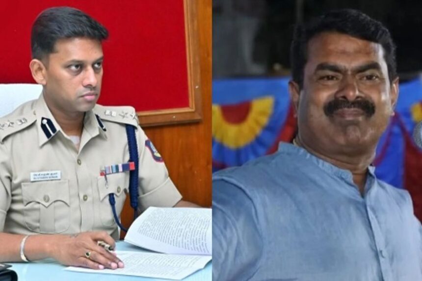 நாதக ஒரு பிரிவினைவாத இயக்கம்?-திருச்சி எஸ்.பி வருண் குமார் 