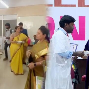 பட்டமளிப்பு விழாவில் ஆளுநரிடம் மனு- விடுதியை ஆய்வு செய்த அமைச்சர்