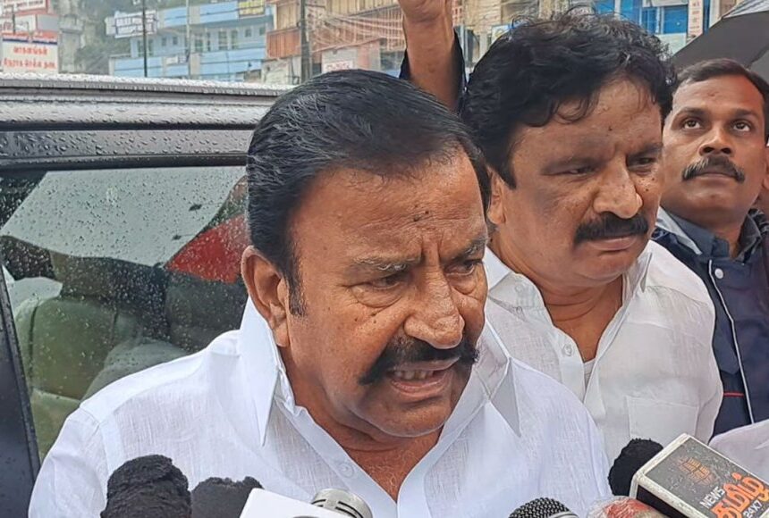 பயிர் சேதத்திற்கு உரிய நிவாரண வழங்கப்படும் -அமைச்சர் கே.என். நேரு 