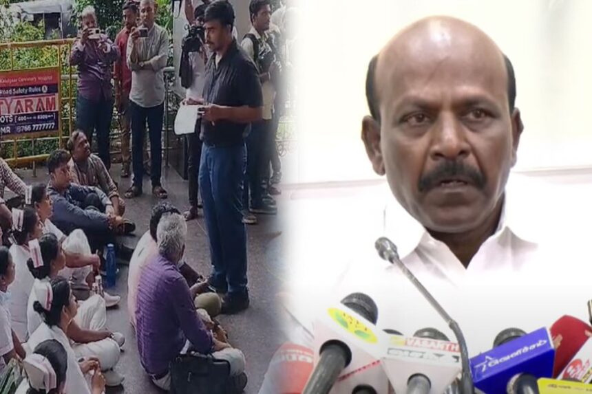 மருத்துவர்கள் போராட்டம் வாபஸ் – அமைச்சர் மா.சுப்பிரமணியன் பேட்டி
