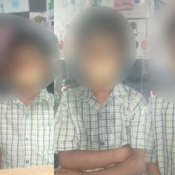 மாணவர்கள் வாயில் பிளாஸ்திரி- அத்துமீறிய தலைமை ஆசிரியர் 