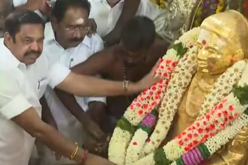 முத்துராமலிங்க தேவர் ஜெயந்தி – ரசியல் கட்சித் தலைவர்கள் மரியாதை