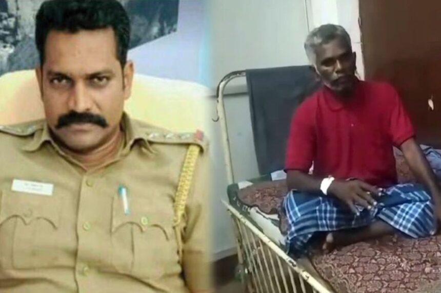 விசாரணைக்கு சென்ற பேராசிரியர் பற்களை உடைத்த காவல் ஆய்வாளர்- நடவடிக்கை எடுக்க கோரிக்கை