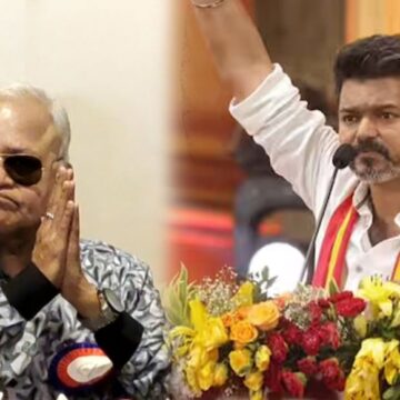 விஜய் குறித்த கேள்விக்கு வணக்கம் போட்ட ராதாரவி- இங்கே இருந்தால் தான் வலி தெரியும் என பதில் 