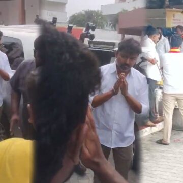 விஜய் கொடுத்த விருந்து- நெகிழ்ந்து பாராட்டிய விவசாயிகள் 