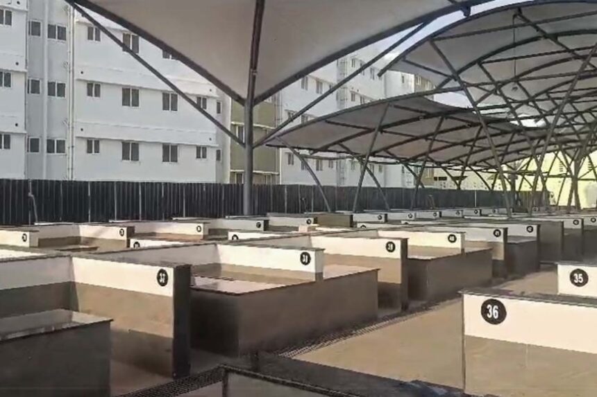 வெறிச்சோடி கிடக்கும் புதிய மீன் அங்காடி… வியாபாரம் செய்ய ஆர்வம் காட்டாத மீன் வியாபாரிகள்! 