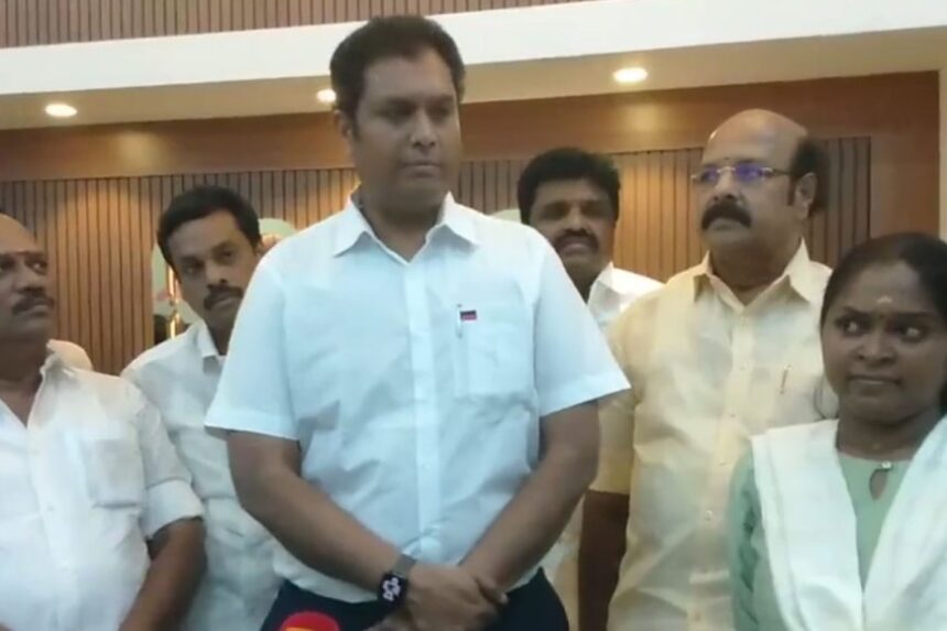 வேளாண் மண்டலத்தில் இதெல்லாம் வருவதில் தவறில்லை-அமைச்சர் டி.ஆர்.பி. ராஜா 