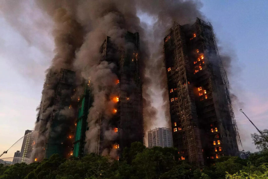 Hong Kong tragedy: Fire alarms of affected buildings failed; toll rises to 128