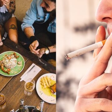 Is sitting down immediately after a meal worse than smoking for your heart?