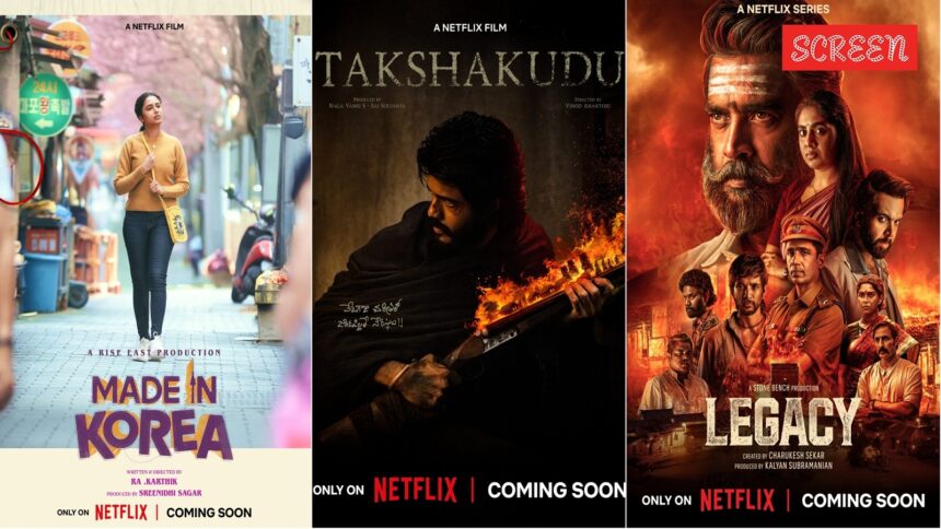 Madhavan’s Legacy, Priyanka Mohan’s Made in Korea and Arjun Das starrer Love among titles set to hit Netflix soon