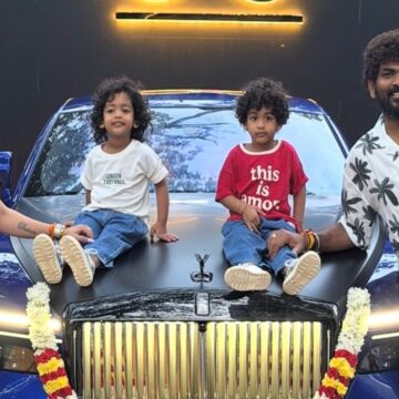 Nayanthara gets Rs 10 cr Rolls-Royce from husband Vignesh Shivan on birthday, see photos Nayanthara gets Rs 10 cr Rolls-Royce from husband Vignesh Shivan on birthday, see photos