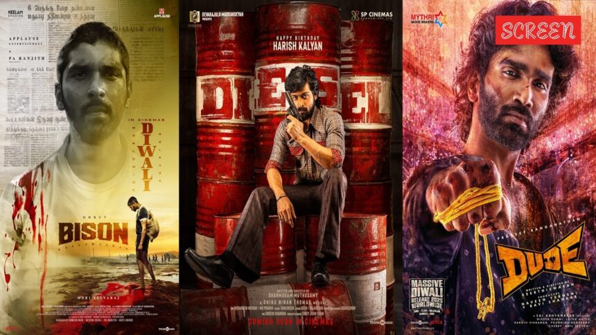 No star vehicles this Diwali: Tamil cinema bets on young talent with Dude, Bison and Diesel