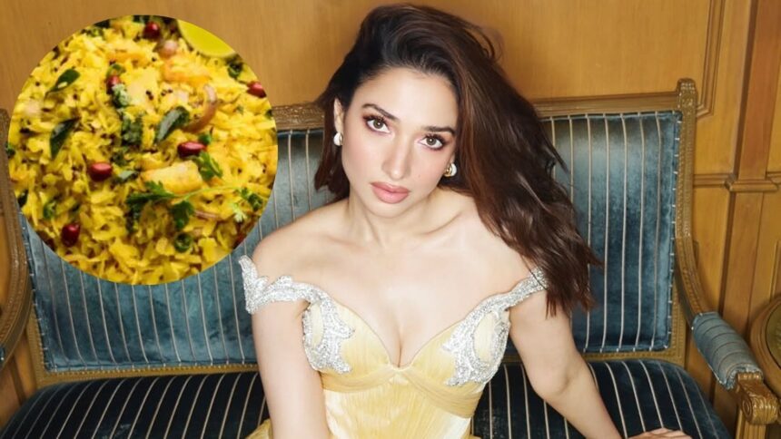 One dish Tamannaah Bhatia can have for both breakfast and lunch: ‘Plain poha, which doesn’t have too much going on’