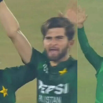 Pakistan players mock umpire after taking wicket vs Sri Lanka – watch