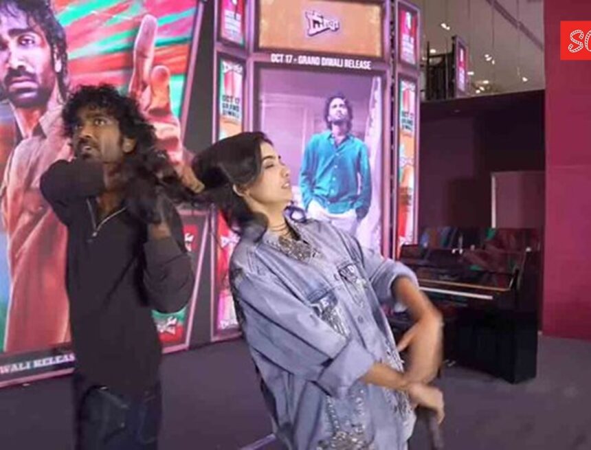 Pradeep Ranganathan pulls Mamitha Baiju’s hair at Dude event; fans defend actor: ‘They were asked to recreate…’