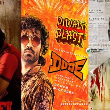 Pradeep Ranganathan’s Dude eyes Rs 8 crore opening; Mari Selvaraj’s Bison hot on its heels Pradeep Ranganathan’s Dude eyes Rs 8 crore opening; Mari Selvaraj’s Bison hot on its heels