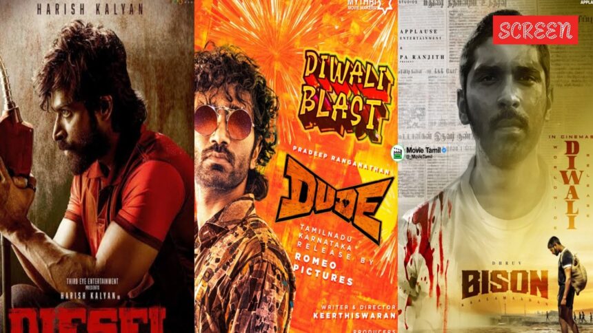 Pradeep Ranganathan’s Dude eyes Rs 8 crore opening; Mari Selvaraj’s Bison hot on its heels Pradeep Ranganathan’s Dude eyes Rs 8 crore opening; Mari Selvaraj’s Bison hot on its heels