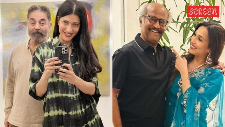 Shruthi Haasan and Soundarya Rajinikanth confirm Rajinikanth-Kamal Haasan collab film: ‘When it is the right time, Thalaivar…’