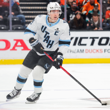 Utah Mammoth captain Clayton Keller honors late father