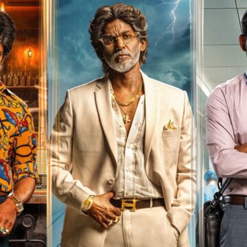 Vishal shares first look poster for Magudam, reveals his 3 distinct looks Vishal shares first look poster for Magudam, reveals his 3 distinct looks