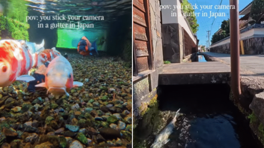 Watch: Camera dipped into Japanese drain stuns viewers Watch: Camera dipped into Japanese drain stuns viewers