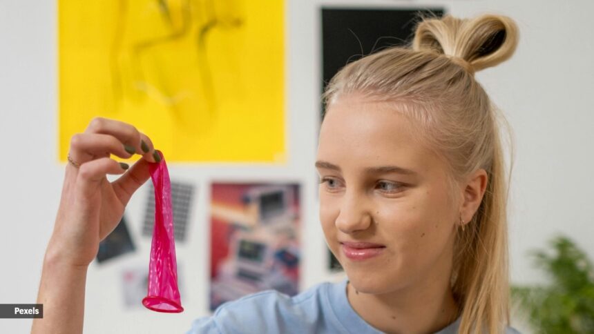 Why you must always tie the open end of a used condom before disposing of it