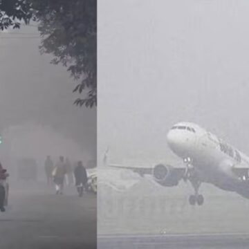 கடும் பனிமூட்டம் : விமான சேவை பாதிப்பு பயணிகள் கடும் அவதி