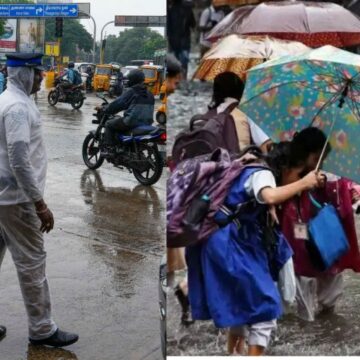 சென்னையில் கனமழை : பள்ளி, கல்லூரிகளுக்கு அரை நாள் விடுமுறை ? சென்னையில் கனமழை : பள்ளி, கல்லூரிகளுக்கு அரை நாள் விடுமுறை ?