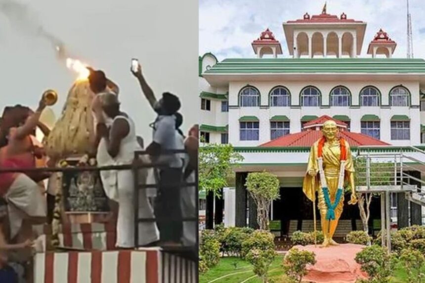 திருப்பரங்குன்றம் தீபத்தூண் : தமிழக அரசின் மனு தள்ளுபடி : மதுரை உயர்நீதிமன்ற அமர்வு 