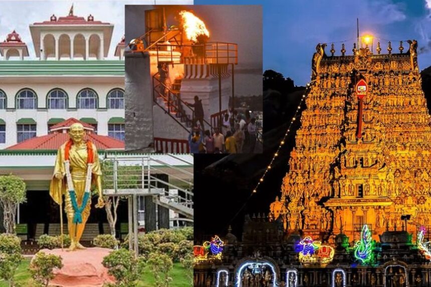 திருப்பரங்குன்றம் நீதிமன்ற அவமதிப்பு வழக்கு : தேதிகுறிப்பிடாமல் ஒத்தி வைப்பு திருப்பரங்குன்றம் நீதிமன்ற அவமதிப்பு வழக்கு : தேதிகுறிப்பிடாமல் ஒத்தி வைப்பு