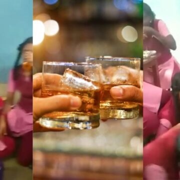 மாணவிகள் சரக்கு அடிக்கும் வீடியோ: சமூக வலைதளங்களில் வைரல், பெற்றோர்கள் அதிர்ச்சி 