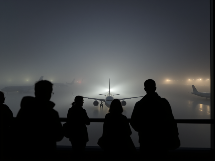 IndiGo Cancels 50 Flights Amid Dense Fog in Northern India