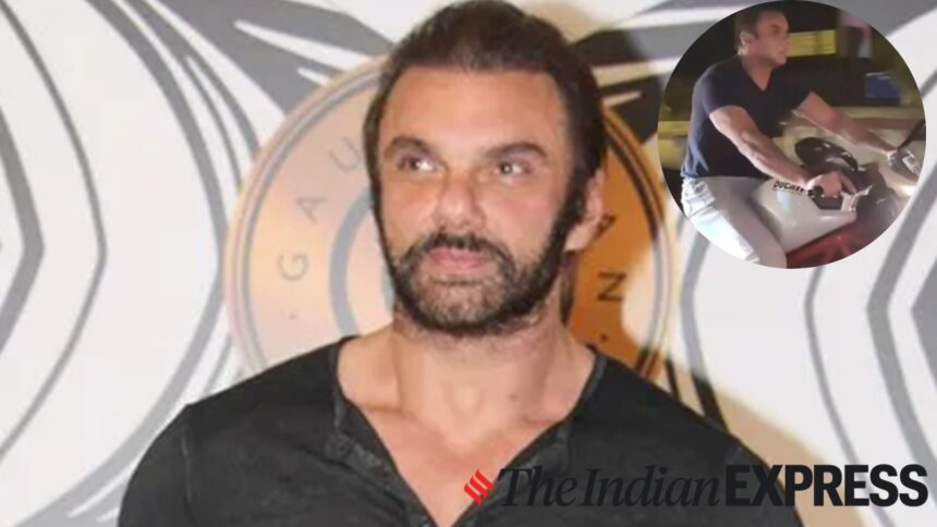Sohail Khan apologises to fans for not wearing helmet while riding bike, says he feels claustrophobic: ‘But no excuse’