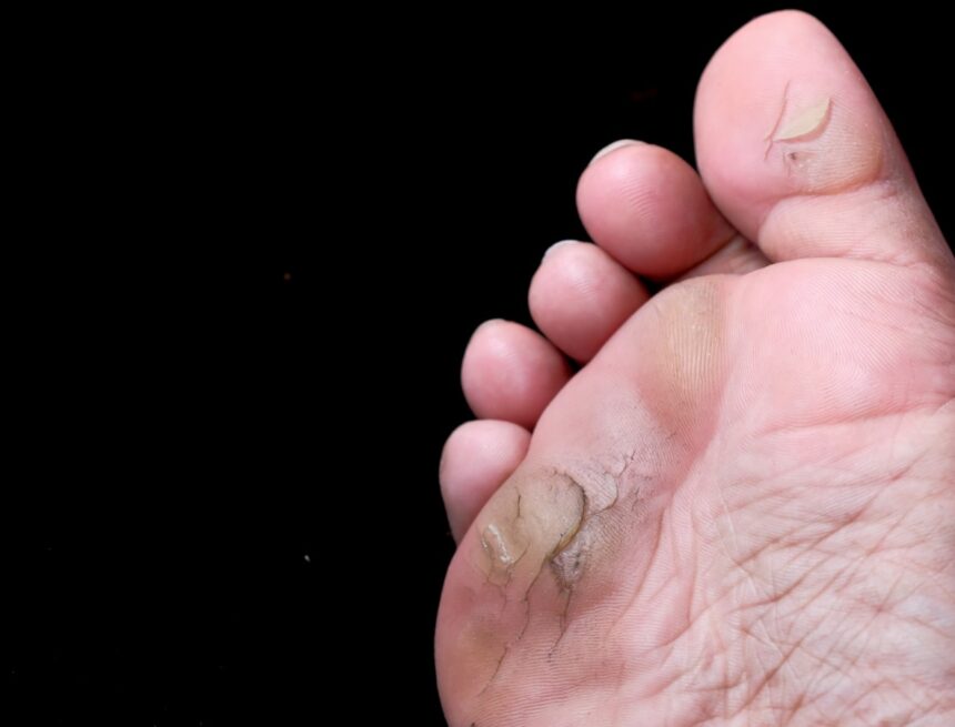 Why does the skin of your foot get so hard and thick?