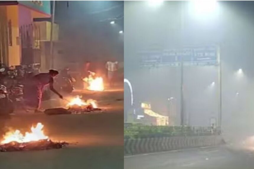 போகியால் புகைமூட்டமான தலைநகர் சென்னை: 9 விமானங்கள் ரத்து: பயணிகள் அவதி 