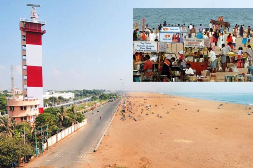 மெரீனா கடற்கரையில் கடைகள் அமைக்கக்கூடாது? உயர்நீதிமன்றம் அதிரடி உத்தரவு