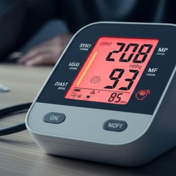 ‘My blood pressure was 208/93 mmHg and I have had a headache since earlier this morning. Should I be concerned?’