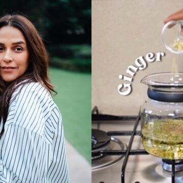 ‘Nothing like a warm, fuzzy recommended drink’: Neha Dhupia’s bedtime sip promises to beat the bloat