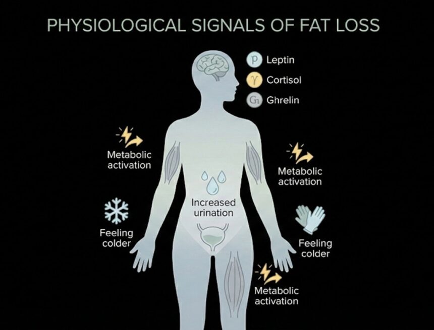 Peeing more, feeling colder, mood shifts: A doctor explains the ‘weird’ signs your body shows during fat loss Peeing more, feeling colder, mood shifts: A doctor explains the ‘weird’ signs your body shows during fat loss